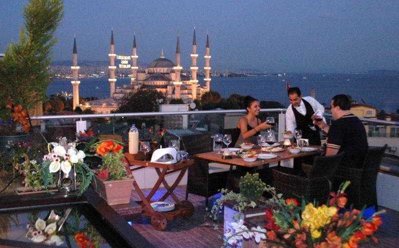 Mina Hotel - Special Category Istanbul Restoran foto